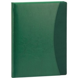 Agenda Prestige cu coperta verde